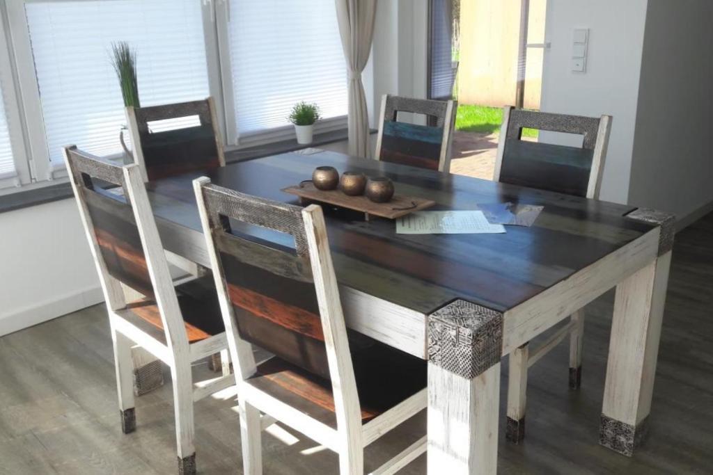 Ferienhaus Finja In Born Bagian luar foto